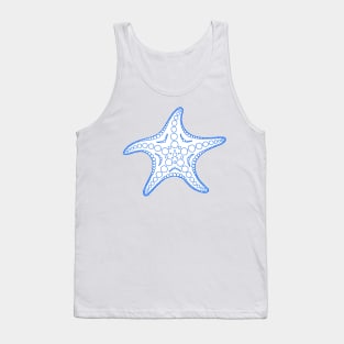 Starfish (indigo/white) Tank Top